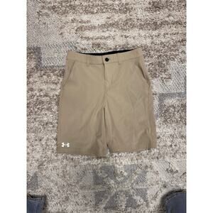 Under Armour Khaki Golf Shorts | Kids Size 14